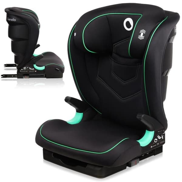 Bilstol för baby LIONELO Neal - ISOFIX - Svart