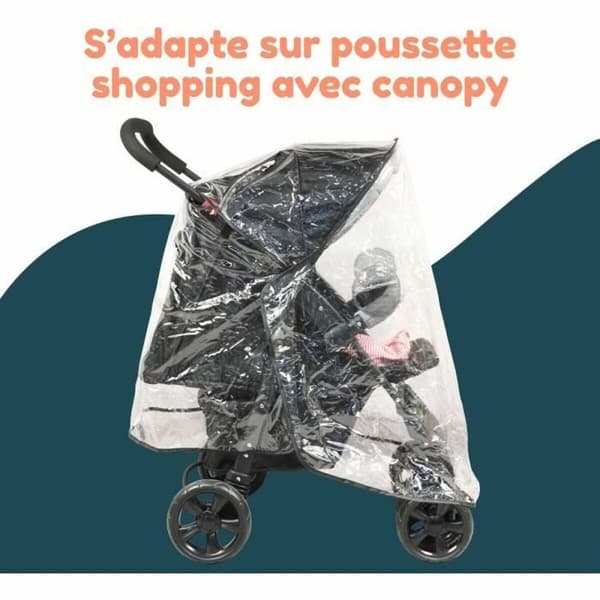 Sateensuoja Bambisol Läpinäkyvä PVC
