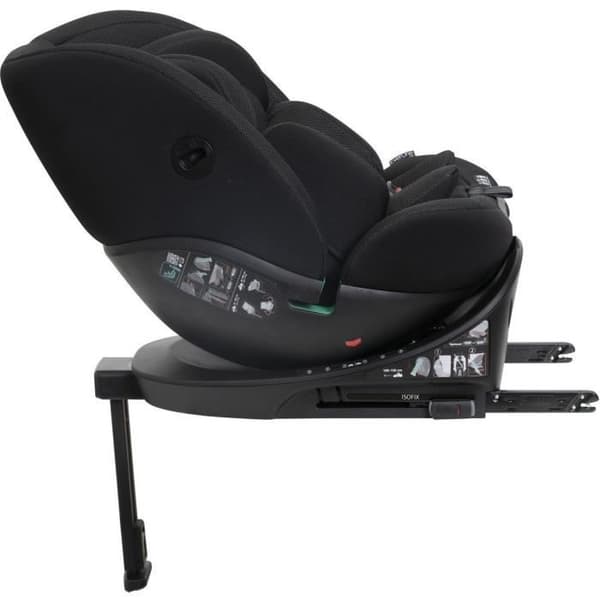 Bilbarnstol - CHICCO - EVERONE - Grupp 0/1/2/3 - I-Size - Vridbar - Liggbar - Reducerbar - Svart