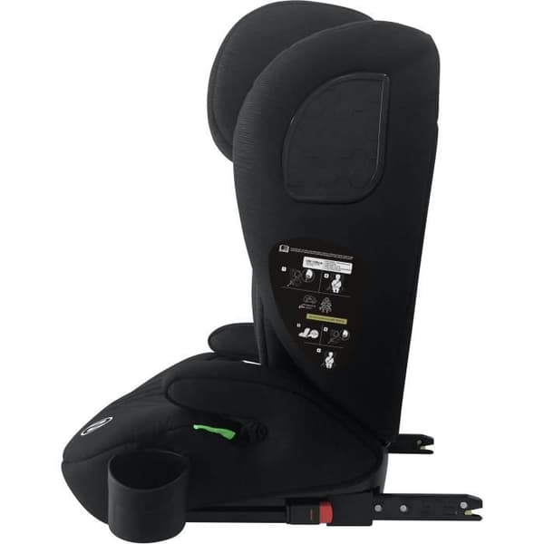 Isofix-bilbarnstol - NANIA - BARI - Grupp 2/3 - I-storlek - Svart
