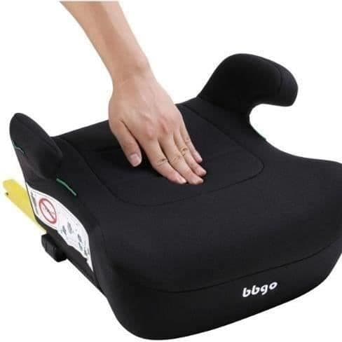 Bälteskudde - BBGO - Dreamcruise - 6 till 12 år - I-SIZE 125-150 cm - ISOFIX - Svart - Avtagbart och tvättbart överdrag