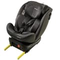 Pikkukuva 4 / 6: Roterande bilbarnstol - BBGO - Wondersafe - Född till 12 år - I-SIZE 40-150cm - ISOFIX Top Tether - Grå - Bambufiber Konstläder
