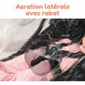 Miniatyrbild 2 av 3: Regnskydd Bambisol Transparent PVC