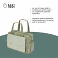 Miniatyrbild 3 av 6: Bag för blöjbyte Babymoov Abstract Grön