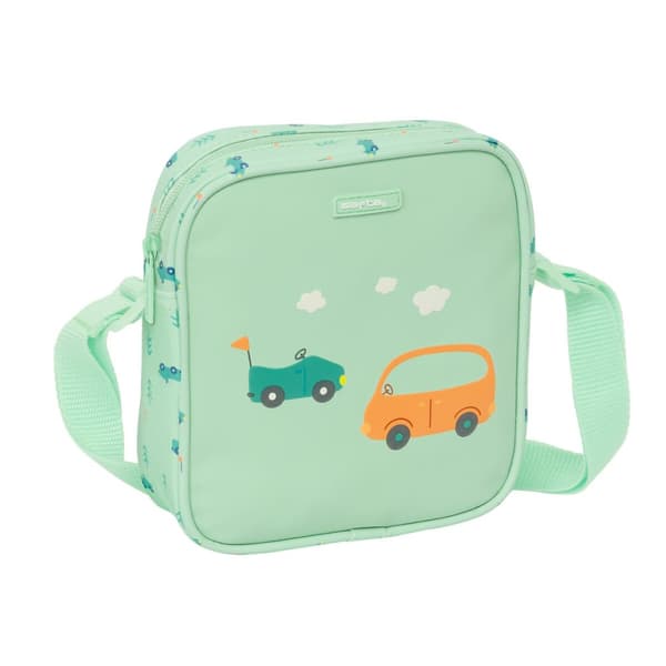 Olkalaukku Safta Auto Vihreä 16 x 18 x 4 cm