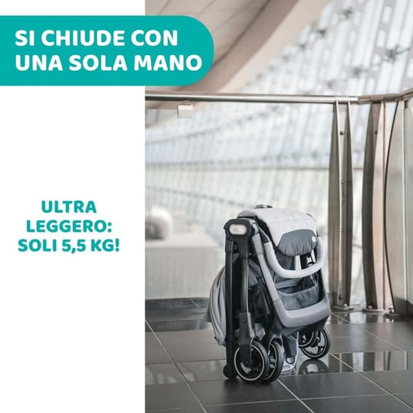 Barnvagn Chicco Svart