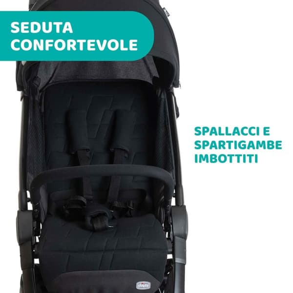 Barnvagn Chicco Svart