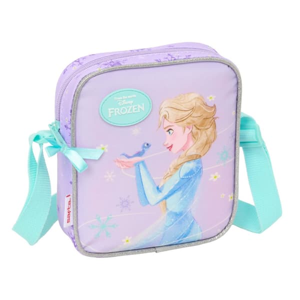 Olkalaukku Frozen Spirit Liila 16 x 18 x 4 cm