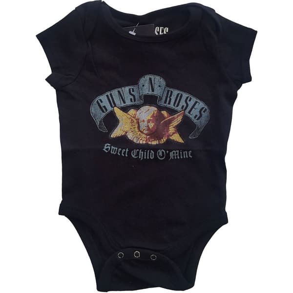 Guns N' Roses Kids Baby Grow: Sweet Child O' Mine (0-3 Months)