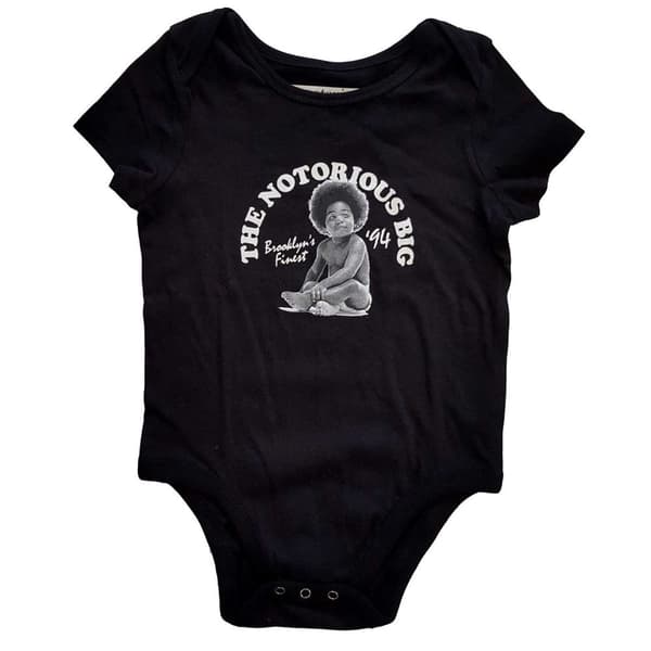 Biggie Smalls Kids Baby Grow: Baby (3-6 Months)
