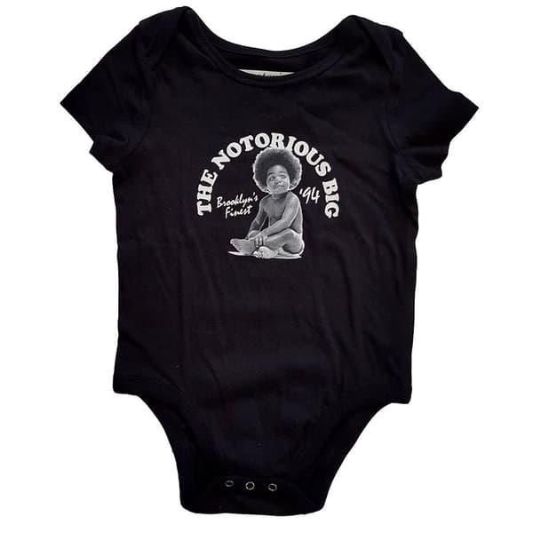 Biggie Smalls Kids Baby Grow: Baby (3-6 Months)