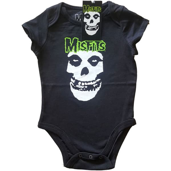 Misfits Kids Baby Grow: Skull & Logo (6-9 Months)