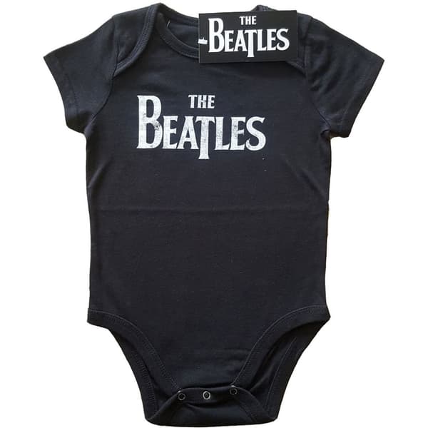 The Beatles Kids Baby Grow: Drop T Logo (12 Months)