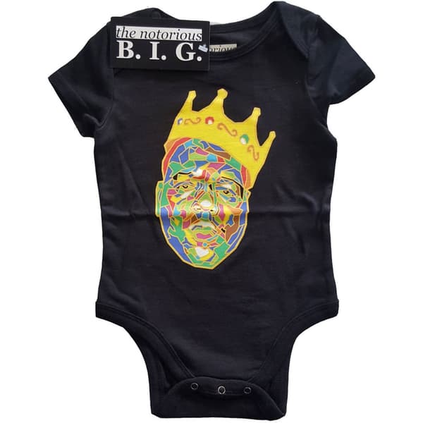 Biggie Smalls Kids Baby Grow: Crown (12 Months)