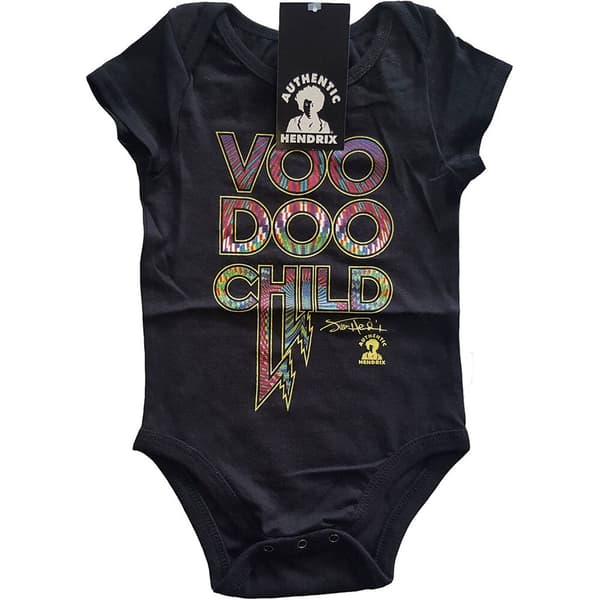 Jimi Hendrix Kids Baby Grow: Voodoo Child (12 Months)