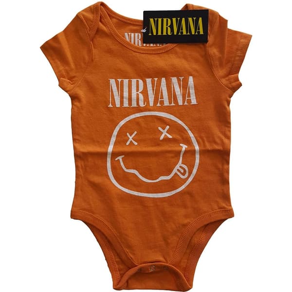 Nirvana Kids Baby Grow: White Smiley (24 Months)