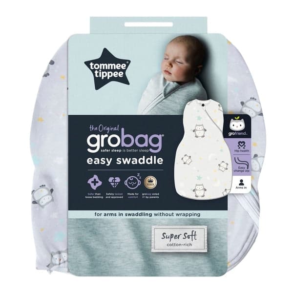 Tommee Tippee Baby Sleep Bag The Original Grobag 0-4 Months, 1.0 Tog