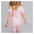Miniatyrbillede 3 af 8: Baby's Short-sleeved Romper Suit Baby Shark Pink