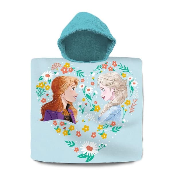 Disney Frozen Bath Poncho 60x120 cm puuvillaa