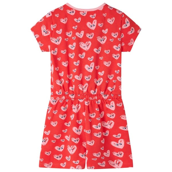 Jumpsuit för barn röd 128