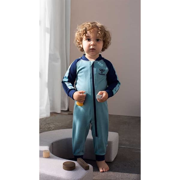 Hummel Bello Langærmet Body Blå 2-4 Months Dreng