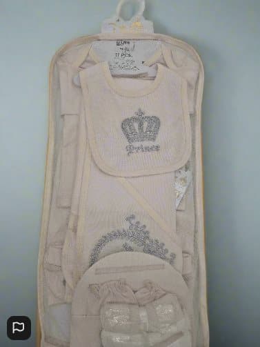 Baby House Baby Gift Set 11 Pieces Prince In Cream