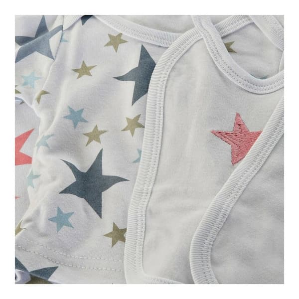 Baby-kit DKD Home Decor 0-6 månader Bomull (2 pcs)
