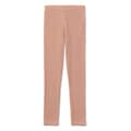 Miniatyrbillede 1 af 11: Børneleggings. Pigernes bomuldsleggings lavet af bomuldsstrik. Mørk pink 92/98