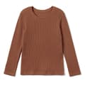 Miniatyrbillede 7 af 11: Børns lange. Pigerbluse i bomuld med lange ærmer. Blomme 104/110