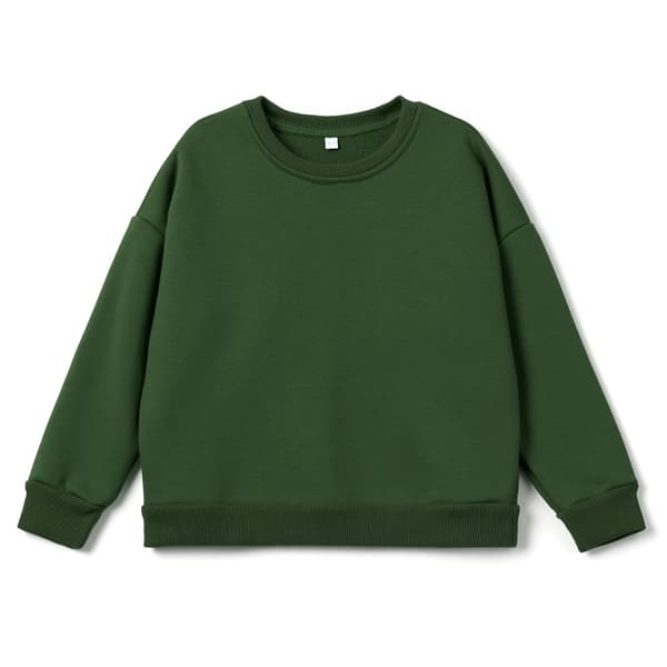 Løs sweatshirt AW24 Løs sweatshirt. Skovnat 92/98
