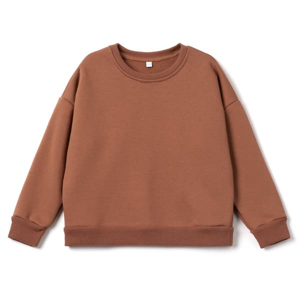 Løs sweatshirt AW24 Løs sweatshirt. Skovnat 104/110