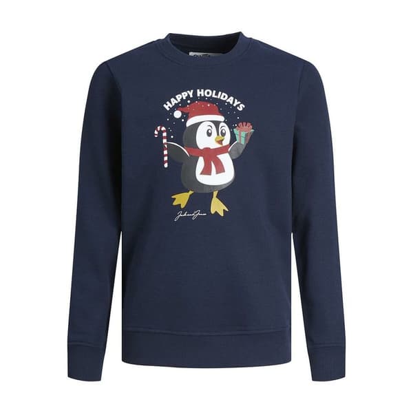 Tröja utan huva Barn JORTOON Jack & Jones 12222091 Marinblå - 16 år