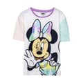 Miniatyrbild 1 av 6: Barn T-shirt med kortärm Minnie Mouse Mörkgrön Multicolour - 5 år