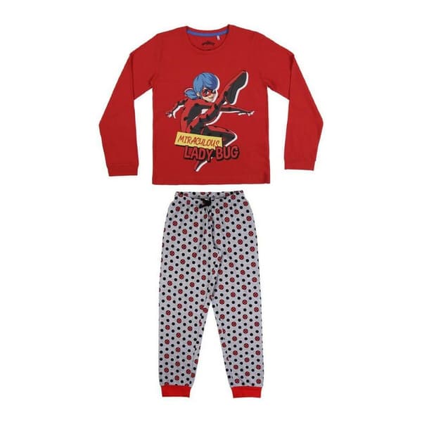 Pyjamas Barn Lady Bug Röd - 10 år