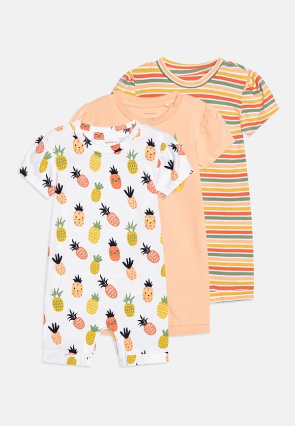 Name it Baby Shorts Kjole Peach Pineapple, størrelse 68
