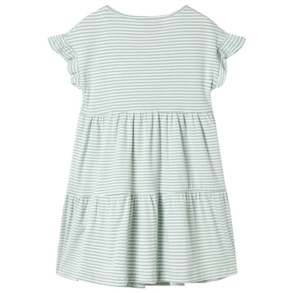 Lasten mekko röyhelöillä minttu 128