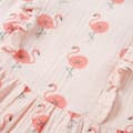 Miniatyrbild 5 av 9: Barnklänning med volanger mjuk rosa 116 -  Klänningar för barn