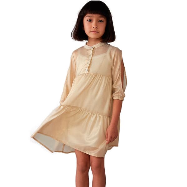 Boboli Fantasy Kort Klänning Beige 14 Years Flicka
