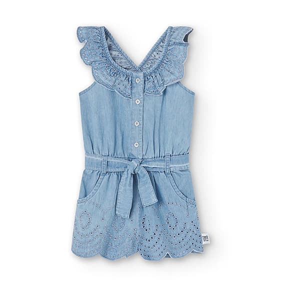 Boboli 438139 ärmlös Klänning Blå 4 Years Flicka