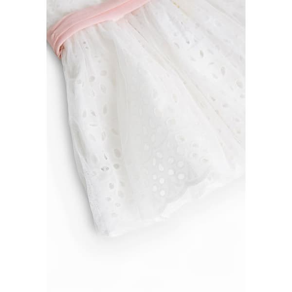 Boboli 708016 Kjole Hvid 12 Months Pige
