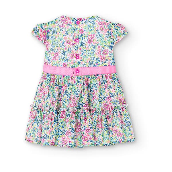 Boboli 708173 Klänning Flerfärgad 24 Months Flicka