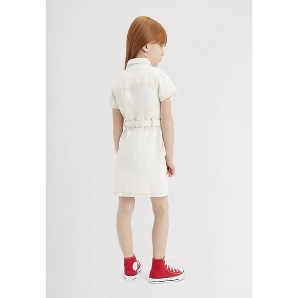 Levi´s ® Kids Organic Utility Klänning Beige 12 Years
