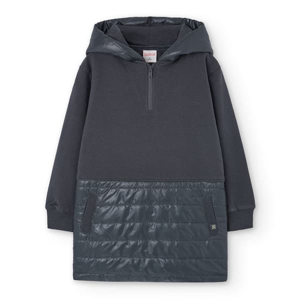 Boboli Fleece Combined Klänning Grå 5 Years