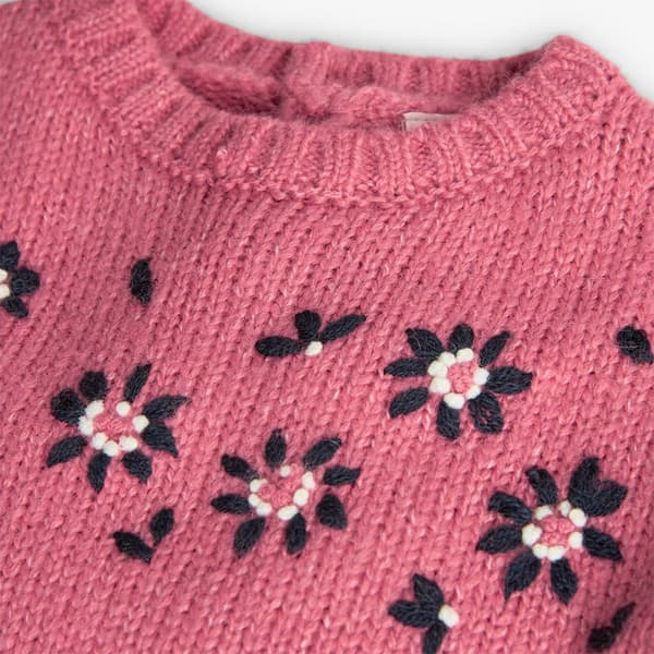 Boboli Knitwear Combined Kjole Rosa 6 Years