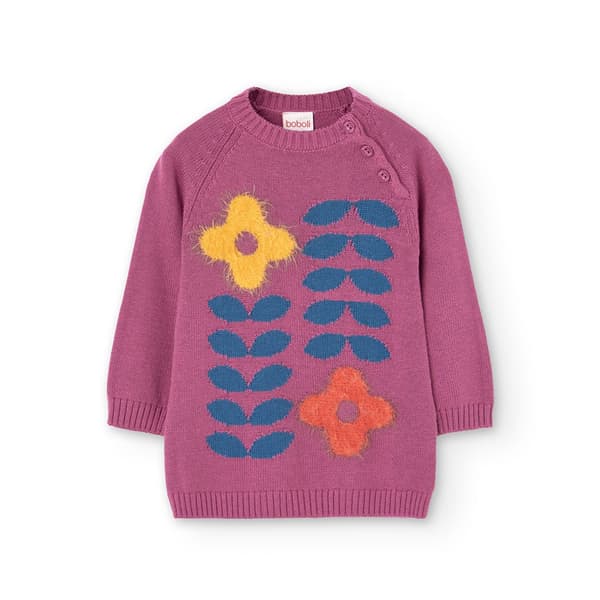 Boboli Knitwear Klänning Rosa 6 Years