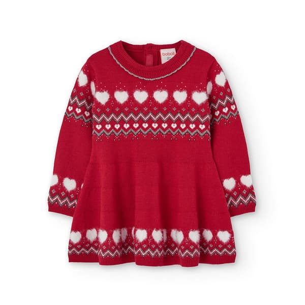 Boboli Knitwear Klänning Röd 8 Years
