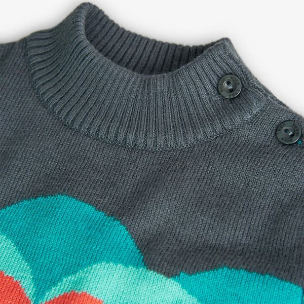 Boboli Knitwear Hearts Kjole Flerfarvet 18 Months