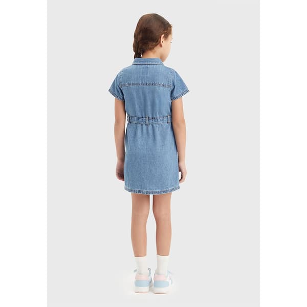 Levi´s ® Kids Organic Utility Kjole Blå 16 Years