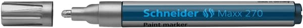 Schneider Paint Marker Maxx 270 1-3mm Sølv 10 Stk