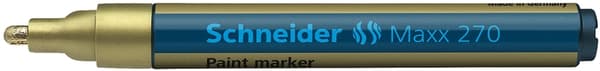 Schneider Paint Marker Maxx 270 1-3mm Guld 10 Styck